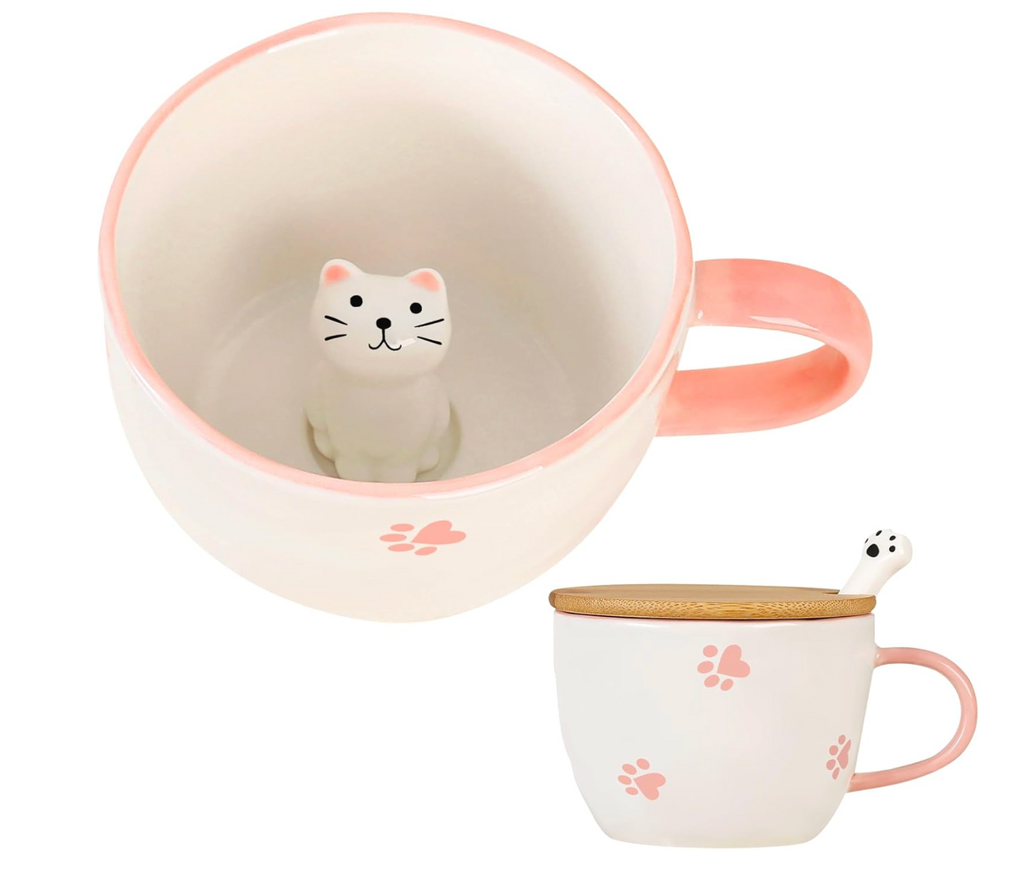 The Cozy Pawprint Cups